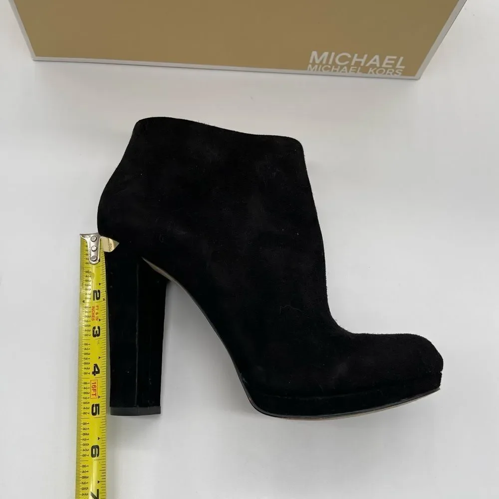 Michael Michael Kors Haven Bootie Leather Suede size 7.5
